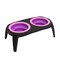 Pet Adobe Elevated Pet Bowls with Non-Slip Stand for Food and Water, Dogs / Cats 16-ounce Each, Pink 986153RPH - alternate 7